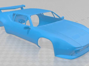 de tomaso pantera gts 1971 printable body car 3D Print Model