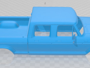 f crewcab 1978 printable body car 3D 打印模型