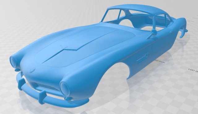 507 coupe 1959 printable body car Model do druku 3D .c4d .max .obj .3ds .fbx .stl .blend 