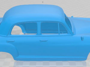 mercedes benz ponton 180 w120 1953 printable body car 3D Print Model