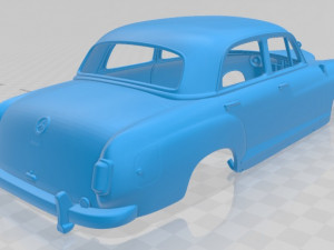 mercedes benz ponton 180 w120 1953 printable body car 3D Принт Модель