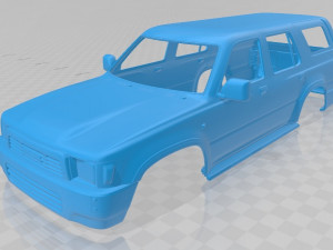 toyota runner 1989 printable body car Modèles 3D en vedette