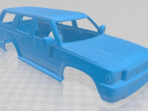 toyota runner 1989 printable body car 3D 프린트 모델