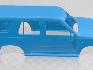 toyota runner 1989 printable body car 3D 프린트 모델