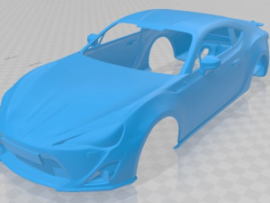 toyota gt 86 2013 printable body car 3D Print Model