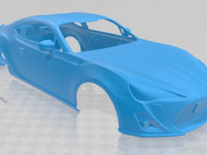 toyota gt 86 2013 printable body car 3D Print Model