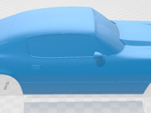 camaro 1970 printable body car 3D Принт Модель