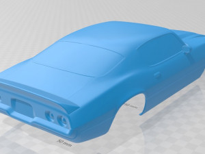 camaro 1970 printable body car 3D Принт Модель