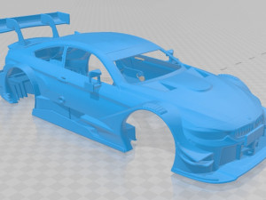 m4 dtm 2015 printable body car 3D 프린트 모델