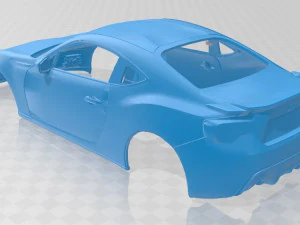 subaru brz 2014 printable body car 3D Print Model