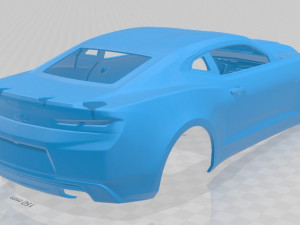 camaro copo 2016 printable body car 3D प्रिंट मॉडल