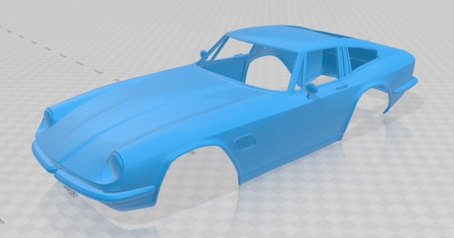 ac 428 1965 printable body car Modelo de Impressão 3D .c4d .max .obj .3ds .fbx .stl .blend 