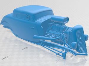 1934 hot rod printable body car Model do druku 3D