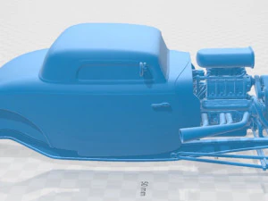 1934 hot rod printable body car 3D Print Model