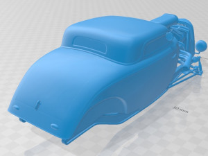 1934 hot rod printable body car Model do druku 3D