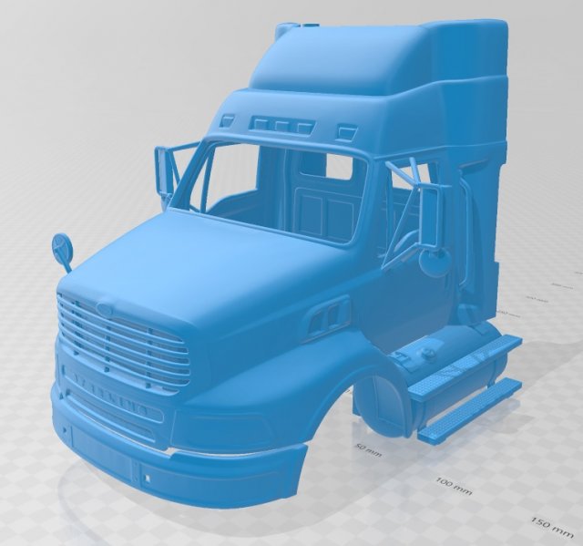 sterling a9500 2006 printable cabin truck 3D Baskı Modeli .c4d .max .obj .3ds .fbx .stl .blend 
