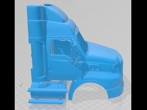 sterling a9500 2006 printable cabin truck 3D Baskı Modeli
