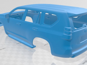 toyota land cruiser prado printable body car 3D 打印模型