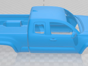 toyota tacoma 2016 printable body car 3D प्रिंट मॉडल