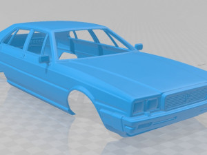 maserati quattroporte royale 1979 printable body car 3D Print Model