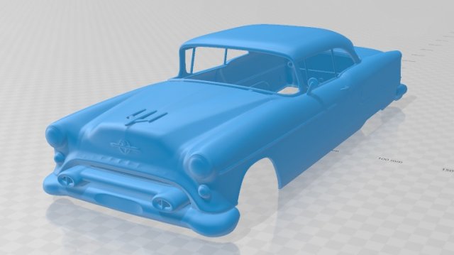 88 super holiday coupe 1954 printable body car Modelo de impresión 3D .c4d .max .obj .3ds .fbx .stl .blend