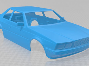 maserati biturbo 1982 printable body car 3D Print Model