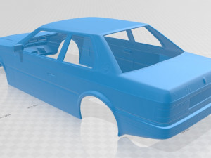 maserati biturbo 1982 printable body car 3D Print Model