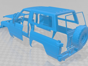 nissan safari 1985 printable body 3D 打印模型