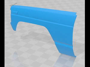 nissan safari 1985 printable body 3D 打印模型