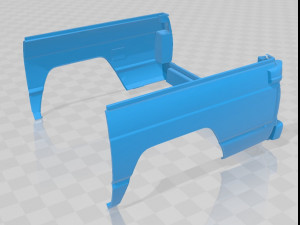 nissan safari 1985 printable body 3D 打印模型