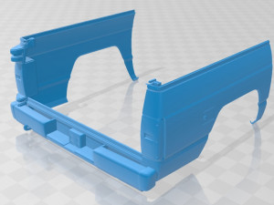 nissan safari 1985 printable body 3D 打印模型