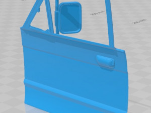 nissan safari 1985 printable body 3D 打印模型