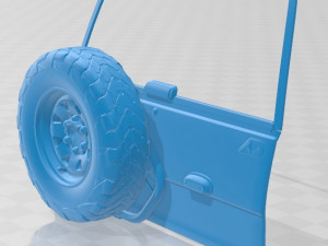 nissan safari 1985 printable body 3D 打印模型