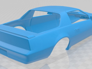 firebird kitt 1982 printable body car 3D Print Model