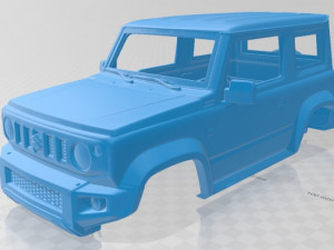 suzuki jimny sierra 2019 printable body car Modelo de Impressão 3D
