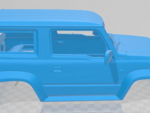 suzuki jimny sierra 2019 printable body car 3D Принт Модель