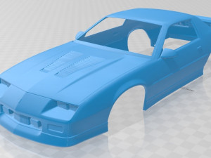 camaro 1990 printable body car Modelo de impresión 3D