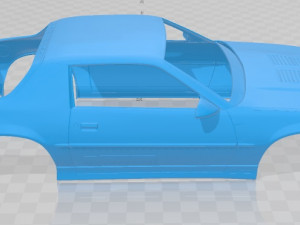 camaro 1990 printable body car 3D Принт Модель