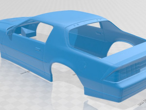 camaro 1990 printable body car 3D Принт Модель