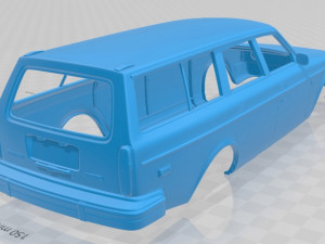 volvo 245 wagon 1975 printable body car Modèles 3D en vedette
