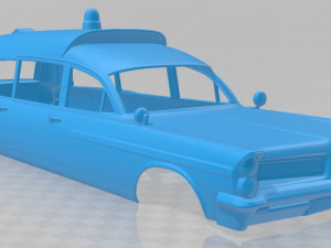 bonneville ambulance kennedy 1963 printable body car Model do druku 3D