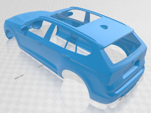 x3 2015 printable body car 3D Print Model