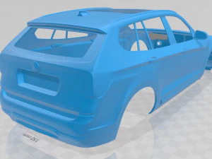 x3 2015 printable body car 3D Print Model
