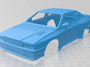 Распечатанный кузов автомобиля maserati shamal 1990 года 3D Принт Модель