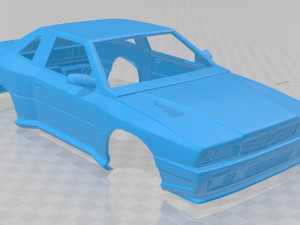 maserati shamal 1990 printable body car 3D प्रिंट मॉडल