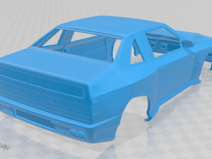 maserati shamal 1990 printable body car 3D प्रिंट मॉडल