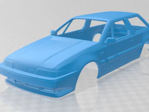volvo 480 1986 carroceria imprim&iacute;vel Modelo de Impressão 3D