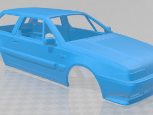 volvo 480 1986 printable body car 3D-Druckmodell