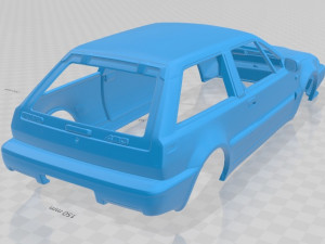 volvo 480 1986 printable body car 3D-Druckmodell