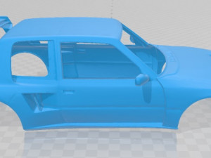 peugeot 205 turbo 1984 printable body car 3D Print Model